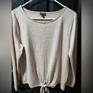 Talbots Light Tan Knit Top